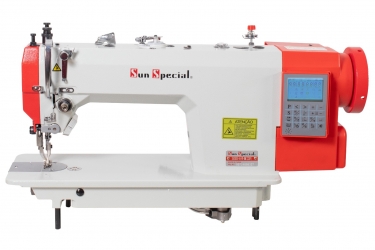Máquina de Costura Reta Transporte Duplo Eletrônica - Sun Special SS0303E-D4PRHMC