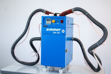 Cópia de Máquina para Limpeza de Fios, com Duas Cabeças de Limpeza Independentes-Simmer- SM 33-220V