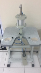 Prensa pneumática para ilhós Jandt, roupas de bebê tip top-220v