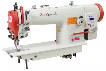 Máquina de Costura Reta 1 agulha Transporte Duplo Direct Drive - Sun Special SS0303D-HFTQI