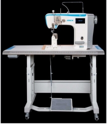 Máquina de Costura Coluna 1 agulha Transporte Triplo - Jack JK S-7