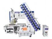 Máquina Elastiqueira 12 Agulhas Adaptada para Lastex LM-1412-PQD- Lanmax