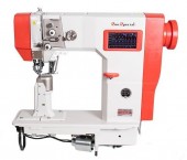 Máquina de Costura Coluna Transporte Triplo 1 agulha Eletrônica - Sun Special SS1591S-PRQI