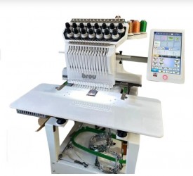 MAQUINA DE BORDADOS INDUSTRIAL 15 AGULHAS MARCA BROU 1501S- 220 V