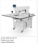 Máquina De Costura Filigrana Campo ZJ-M3-S500-SF-LK2-V3   Filigrana com Laser Campo 800x500mm