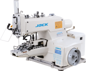 Máquina de Costura Botoneira Direc Drive Jack JK-1377E-2 E 4 furos e X