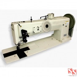 Máquina de Costura Reta 2 Agulhas Transporte Triplo Sun Special TW1-28BL30